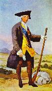 Francisco Jose de Goya Charles III in Hunting Costume Spain oil painting artist